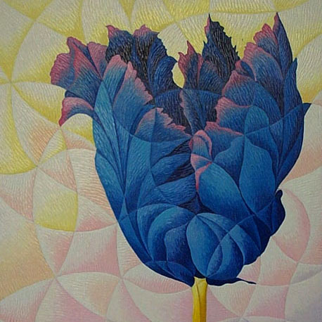 Tulipano blu di Alma Fassio