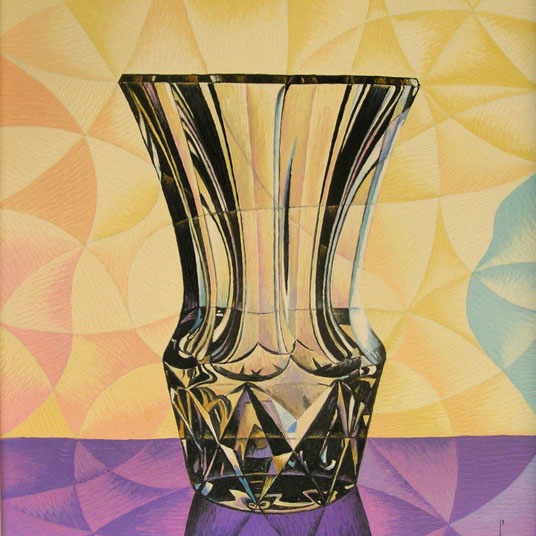 Vaso di cristallo   di Alma Fassio