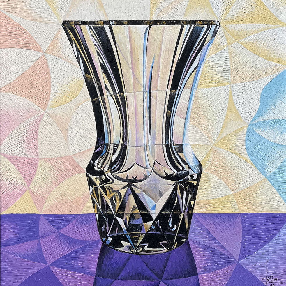 Vaso di cristallo   di Alma Fassio